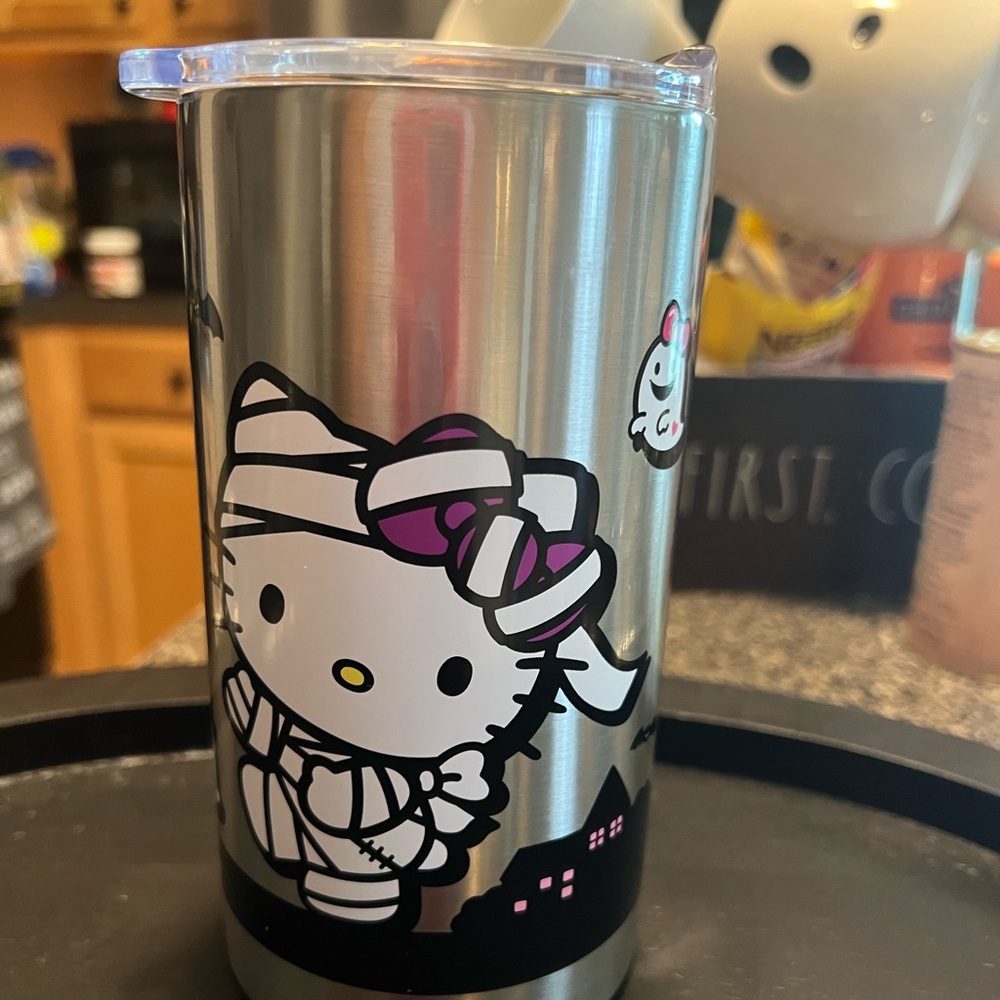 Hello kitty Halloween tumbler